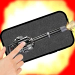 gun simulator android application logo